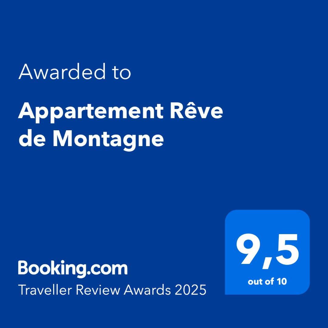 Appartement Reve De Montagne Самоен Экстерьер фото